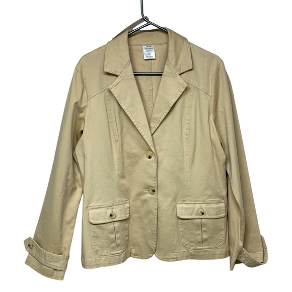 351 - Spring or Fall Jacket Size X-Large 98% Cotton - Picture 13 of 13